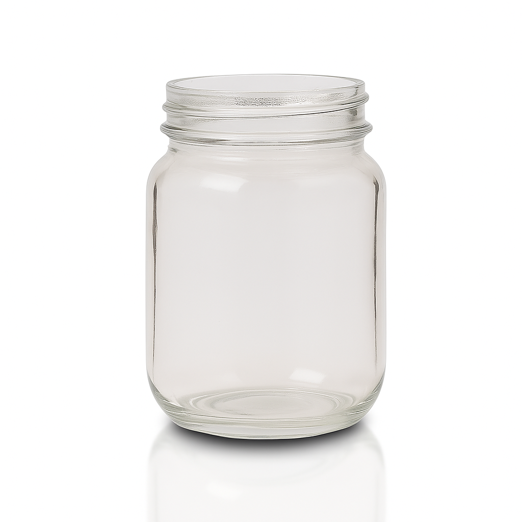 3 oz. wt. Glass Mini Mason Jars (pallet of 220 cases of 24/NO Caps)