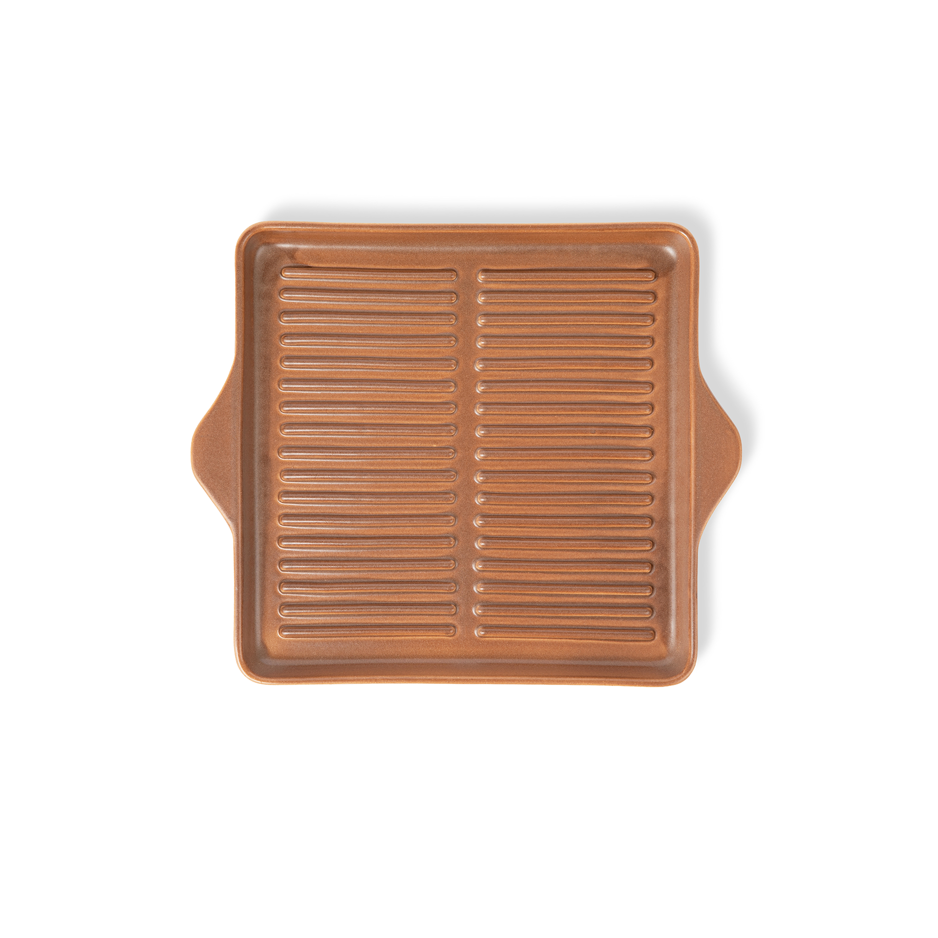 Indoor/Outdoor Ceramic Stoneware Grilling Duo Bundle