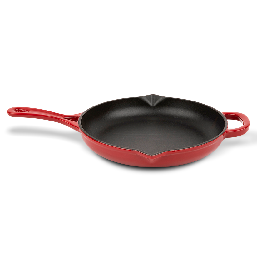 10" Enameled Cast Iron Skillet