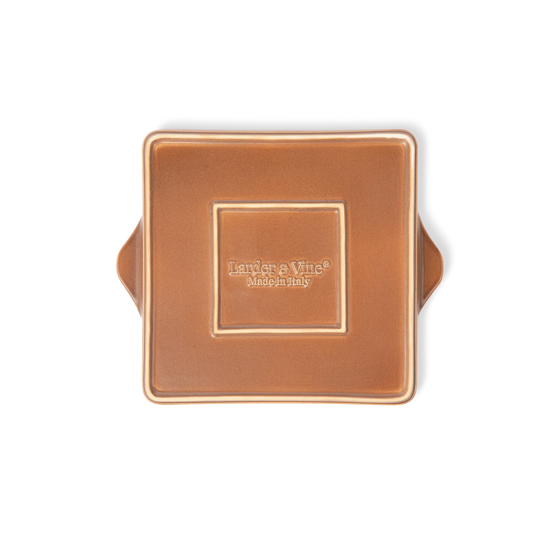 Indoor/Outdoor Ceramic Stoneware Grill Pan