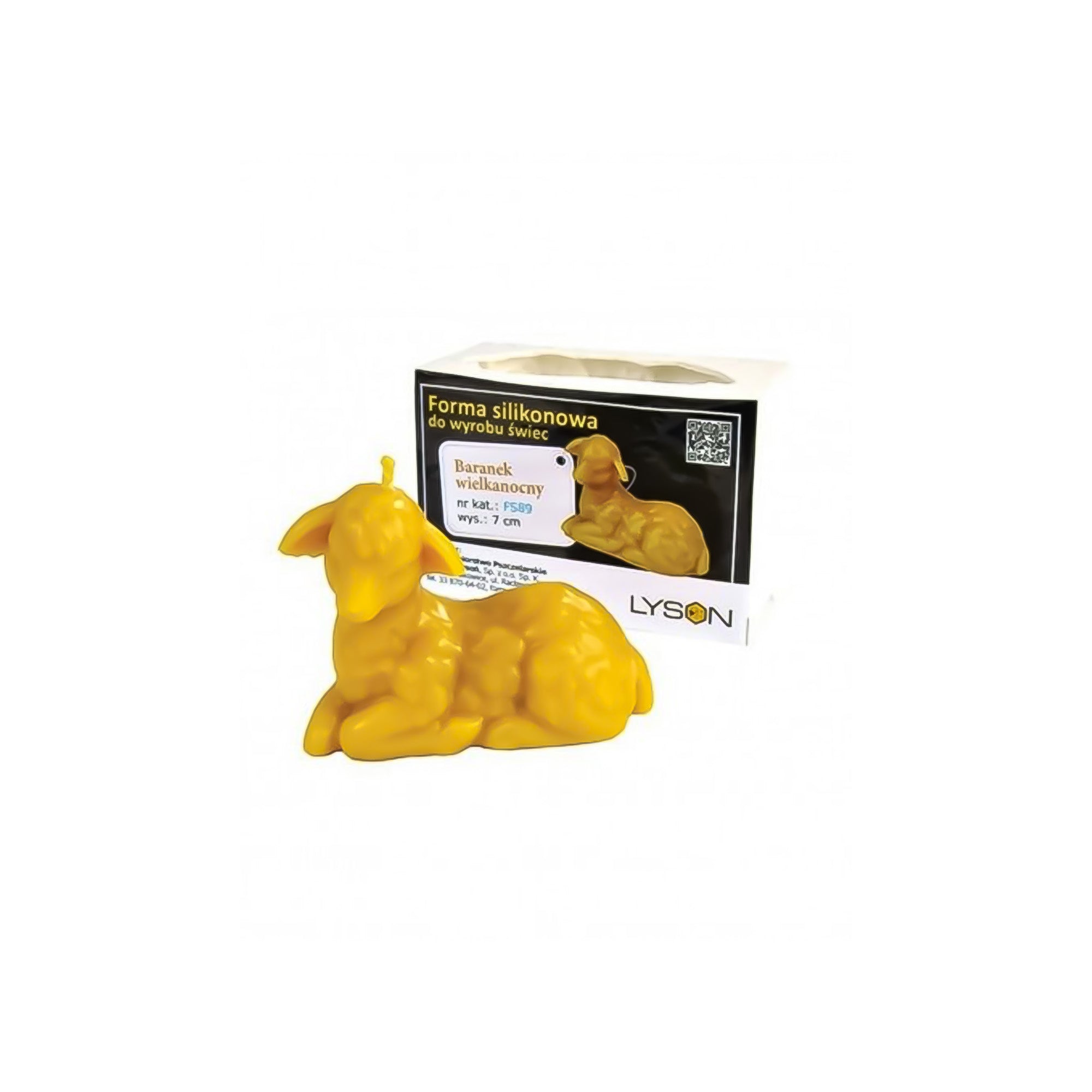 Easter Lamb Candle Mold