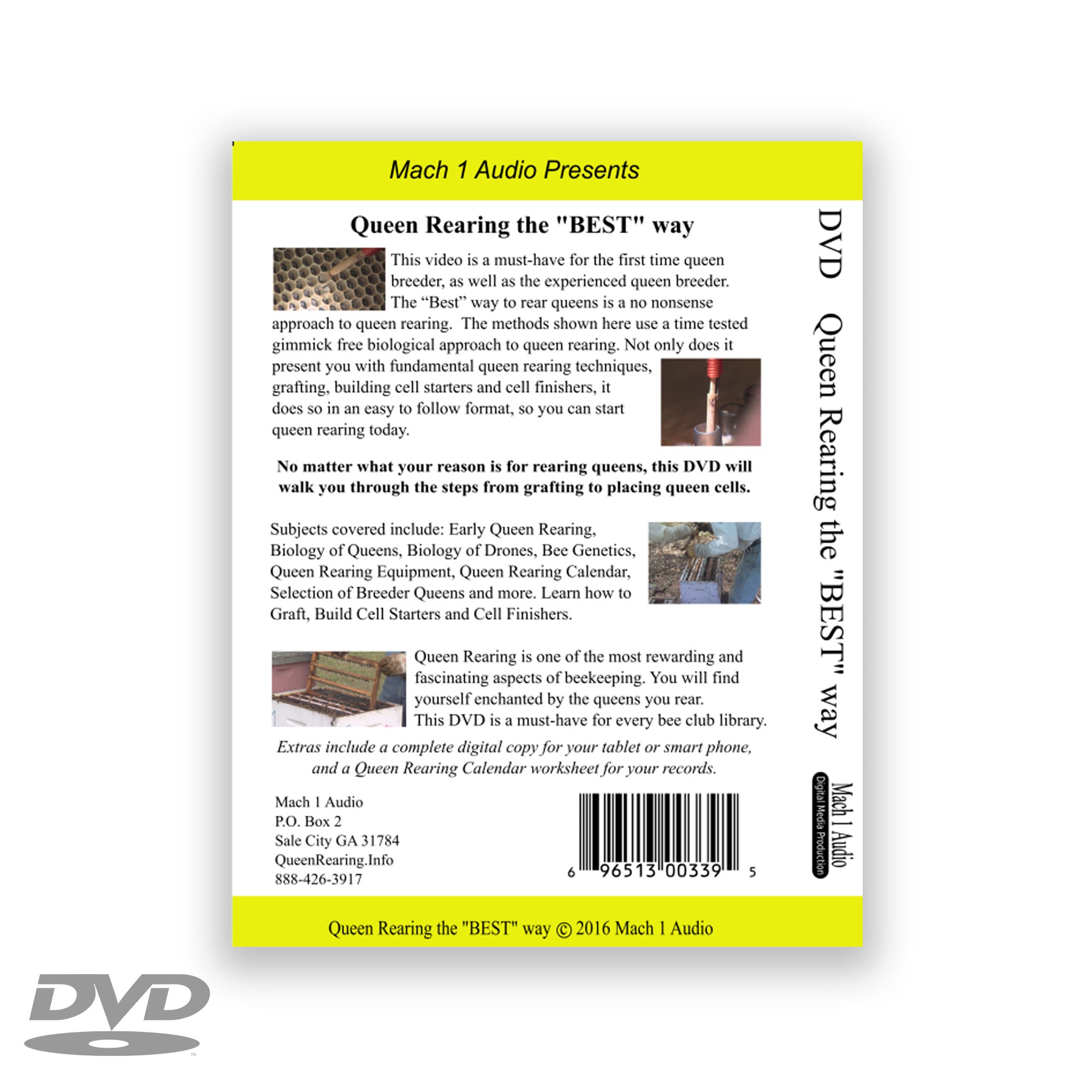 Queen Rearing the "BEST" Way DVD