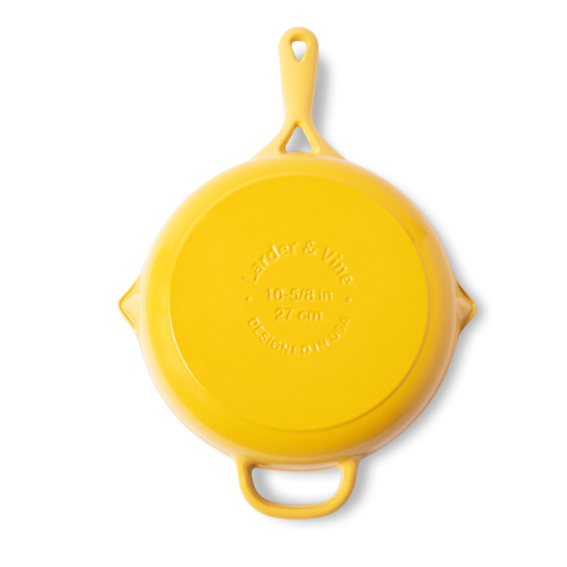 10" Enameled Cast Iron Skillet