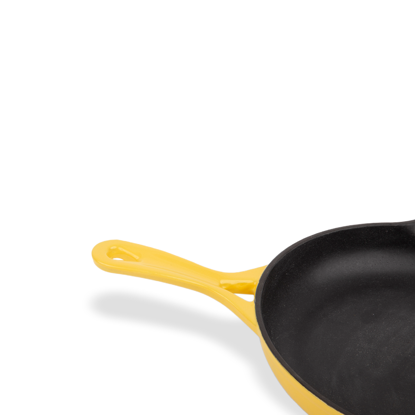 10" Enameled Cast Iron Skillet