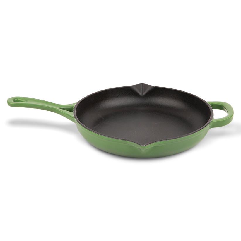 10" Enameled Cast Iron Skillet