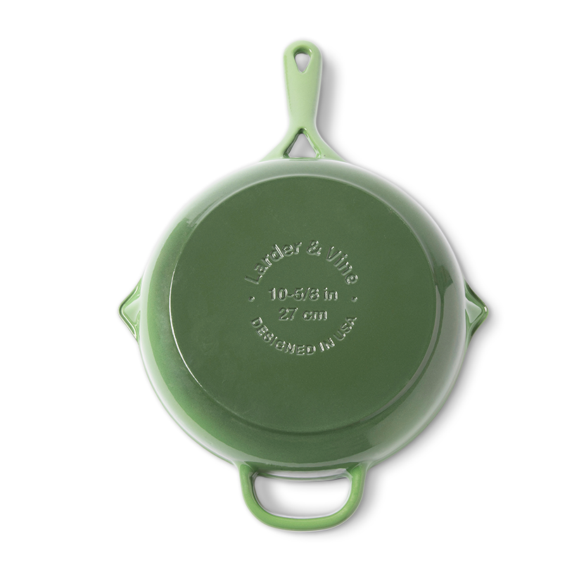 10" Enameled Cast Iron Skillet