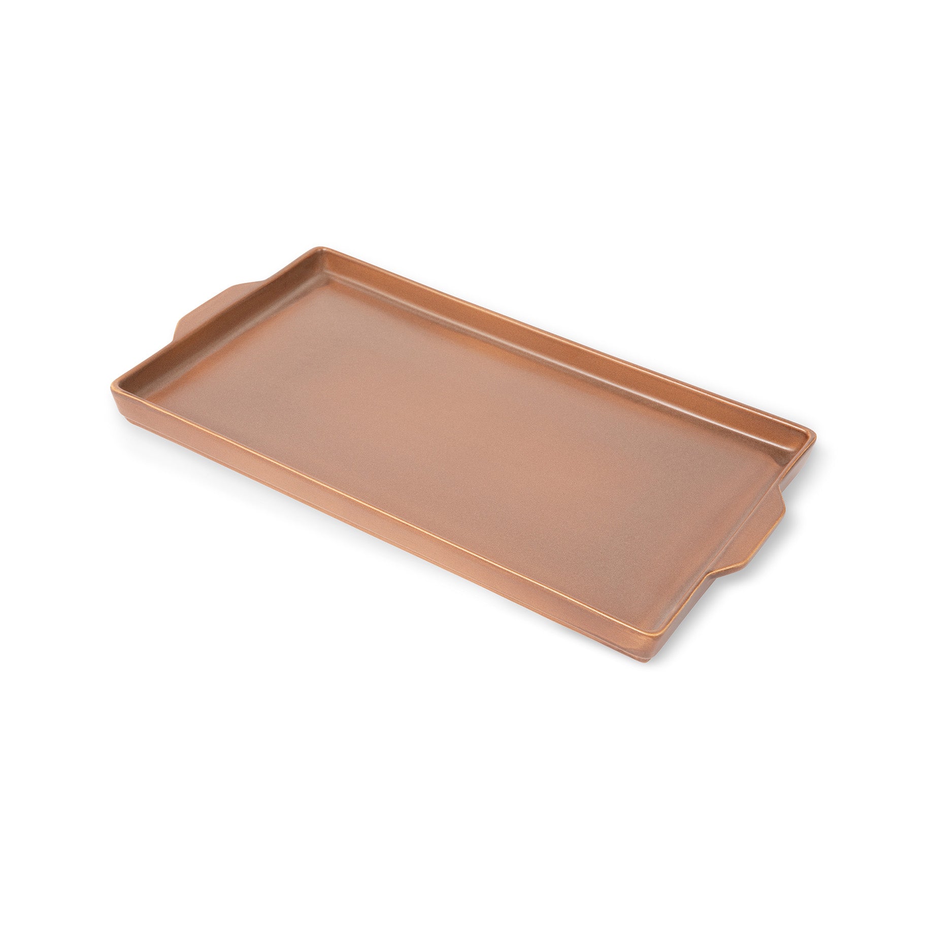 Indoor/Outdoor Ceramic Stoneware Flat Top Griddle