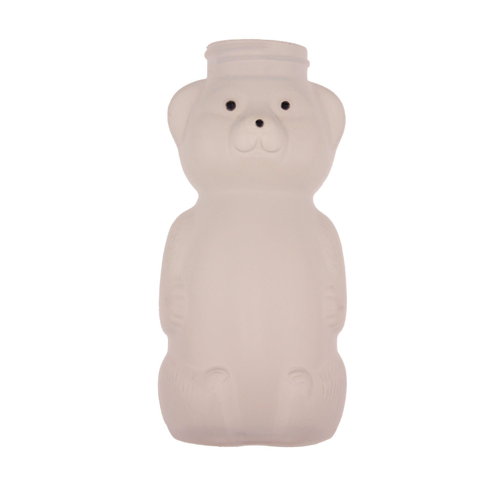 Hazy Plastic Round Belly Honey Bear Container 8 fl oz (50 Pack)