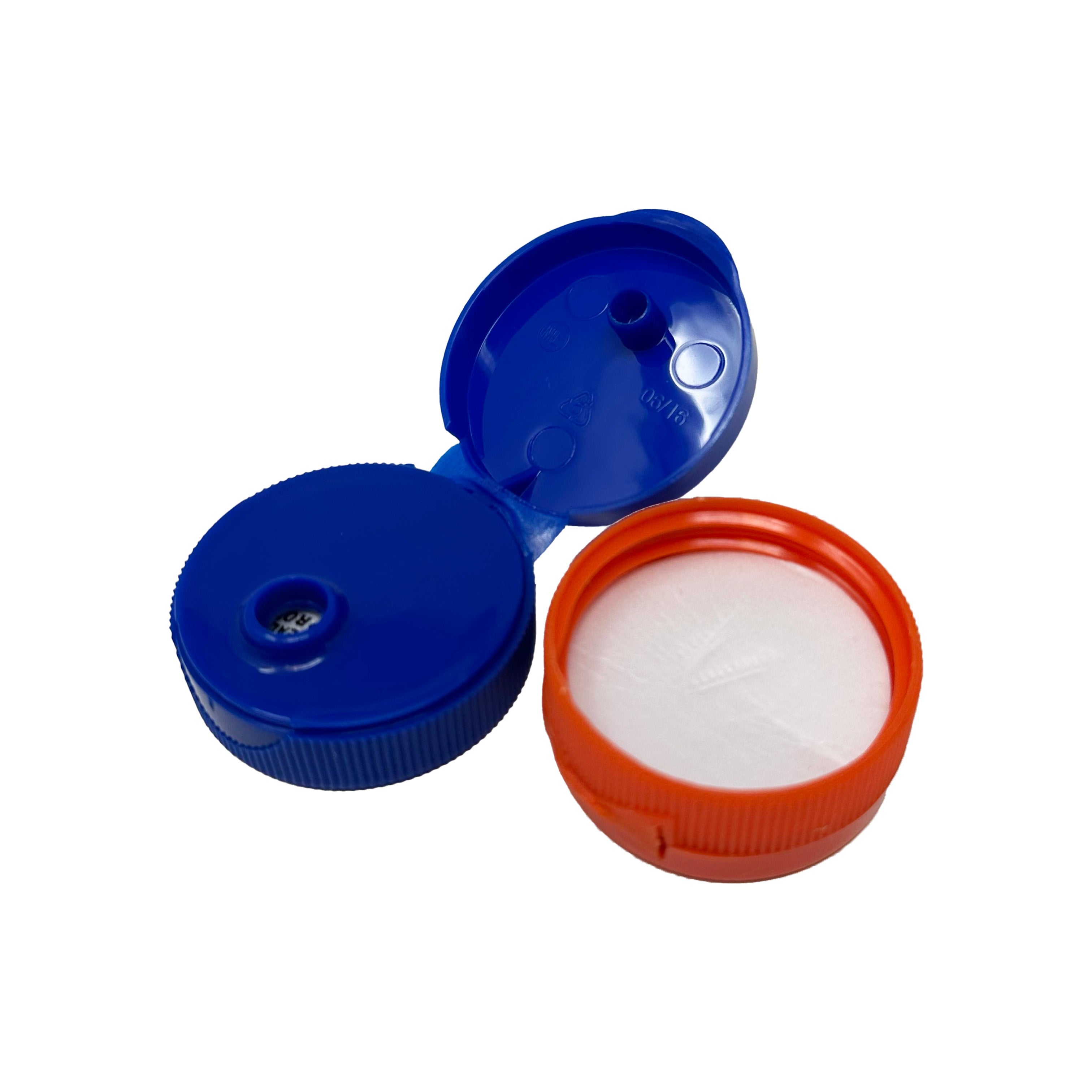 Colorful 38mm Flip Top Caps With Foam Seals