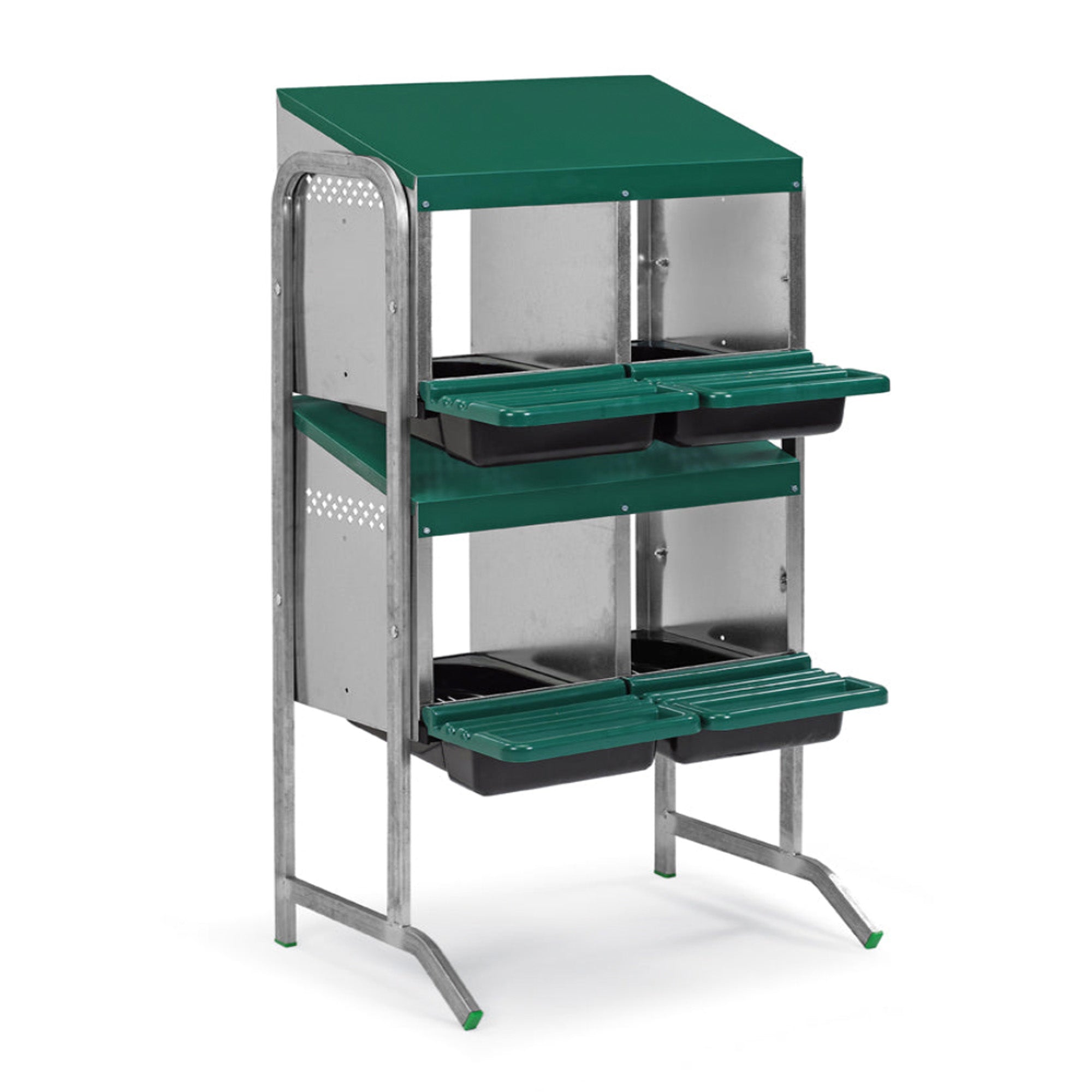 Single Sided Roll Out Chicken Nesting Box Stand Accessory