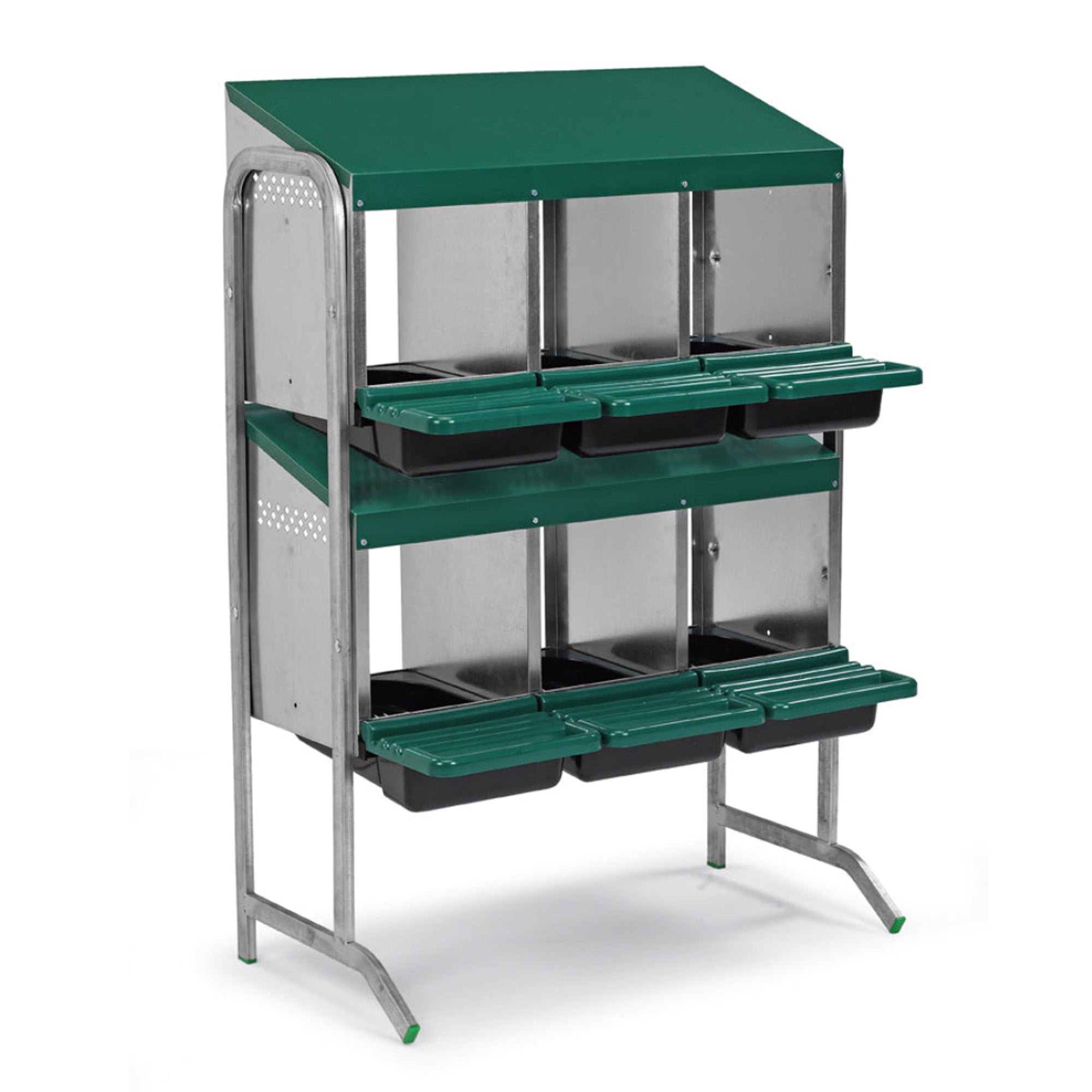 Single Sided Roll Out Chicken Nesting Box Stand Accessory