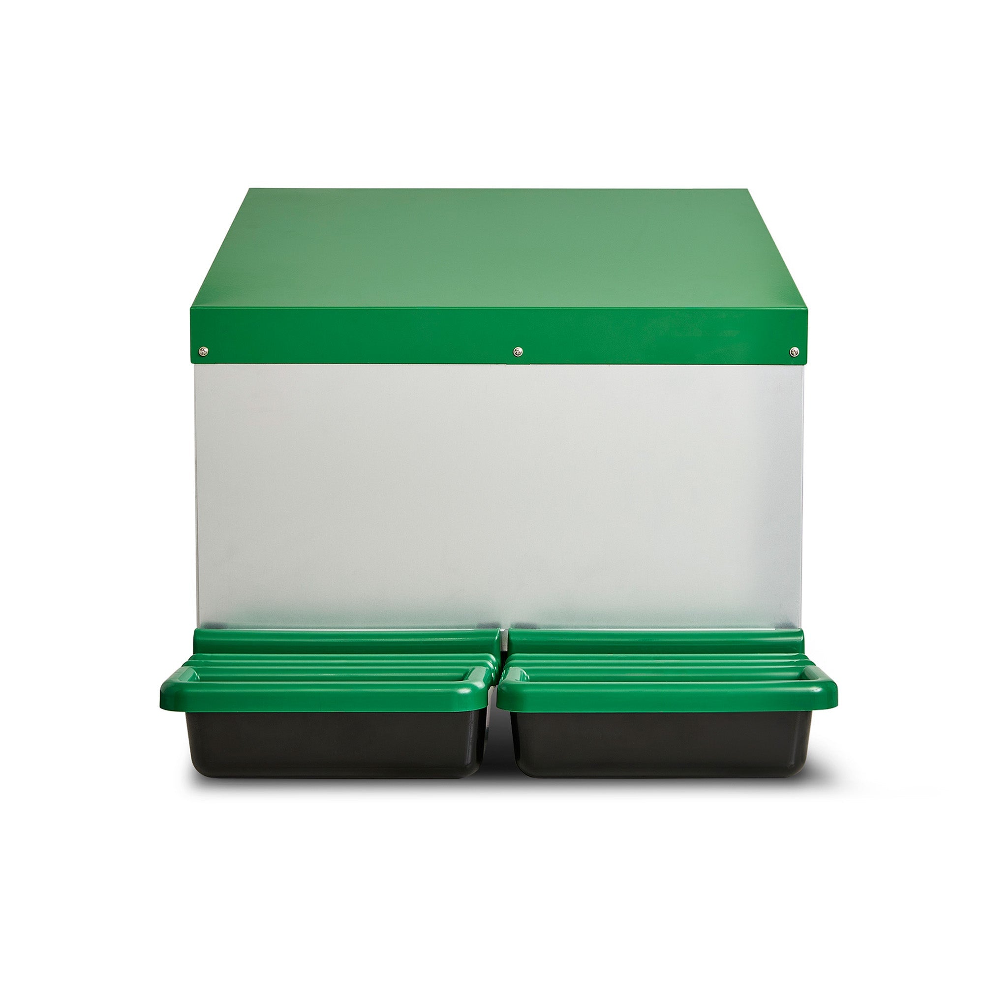 Galvanized Chicken Nesting Box with External Egg Collection System