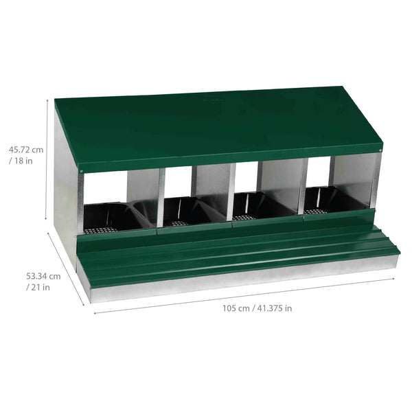 Deluxe 4 Compartment Nesting Box Pro